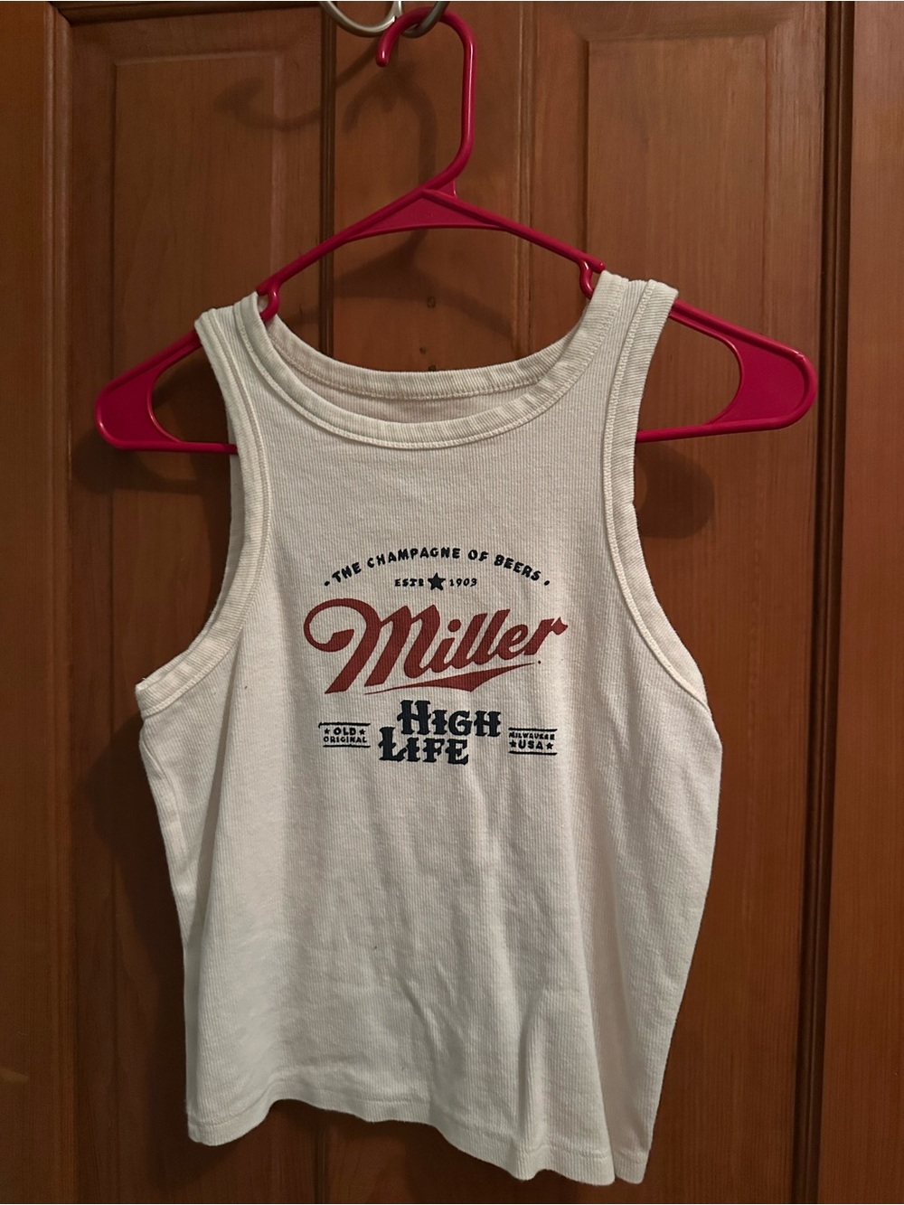 Women's Cream Tank Top